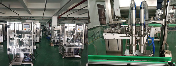 全自動(dòng)海鮮汁灌裝機(jī)，自動(dòng)海鮮汁灌裝生產(chǎn)線