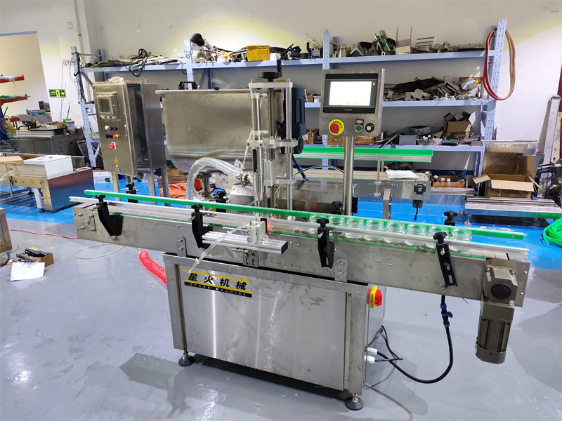 全自動耗油單頭膏體灌裝機